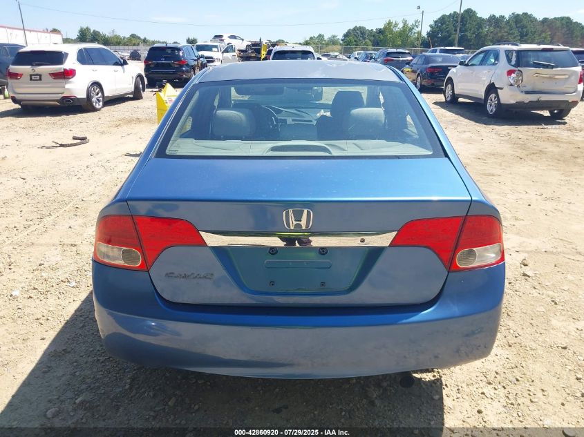 2009 Honda Civic Lx VIN: 2HGFA16579H527818 Lot: 42860920