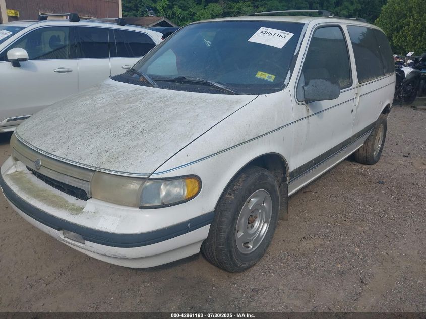 1994 Mercury Villager VIN: 4M2DV11W2RDJ10219 Lot: 42861163