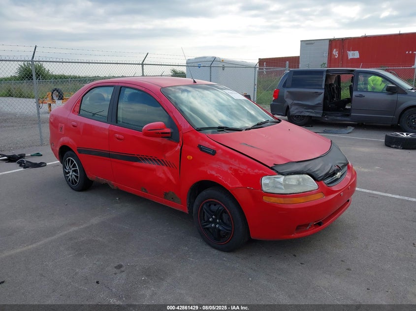 KL1TD56676B526091 2006 Chevrolet Aveo Ls auction photo 1