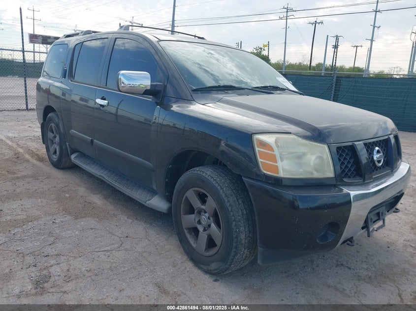 5N1AA08B75N716603 2005 Nissan Armada Se auction photo 1