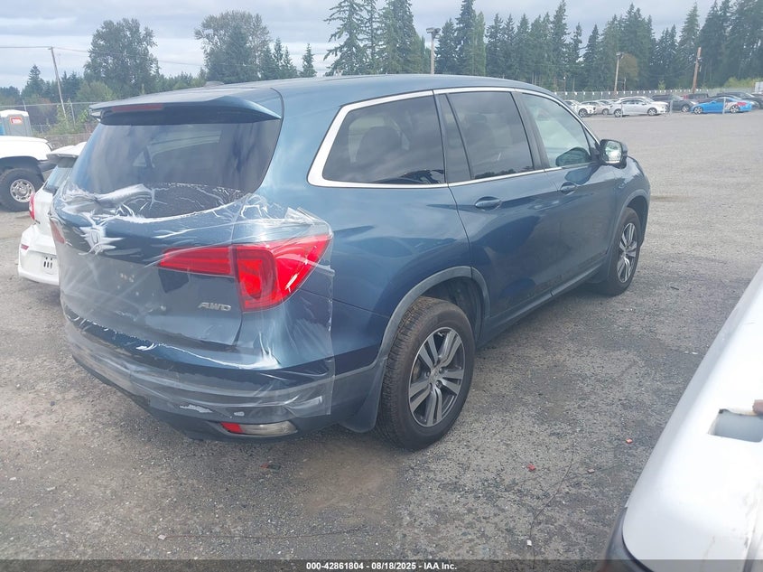 Vin: 5fnyf6h47gb029454, lot: 43355390, honda pilot ex 20164