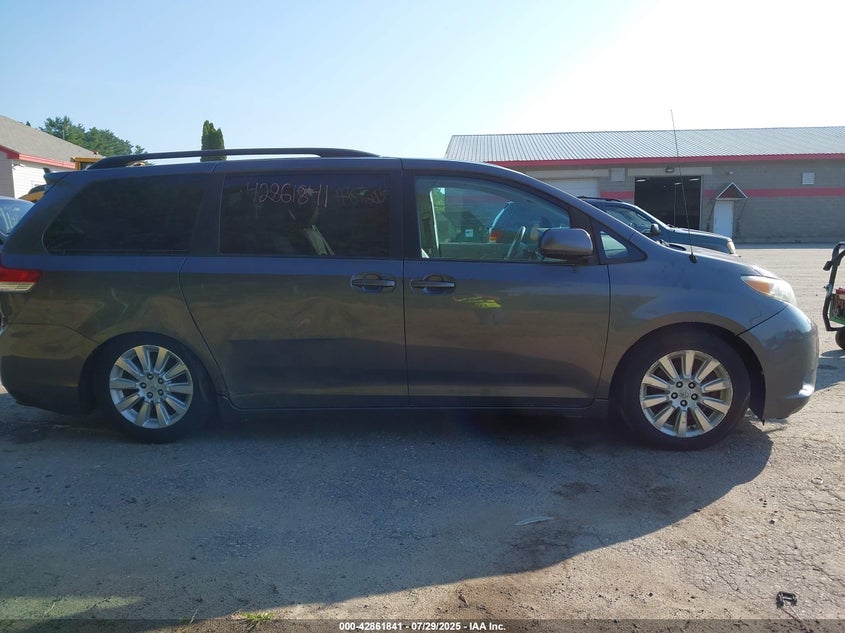2012 Toyota Sienna Xle 7 Passenger VIN: 5TDDK3DC9CS036692 Lot: 42861841