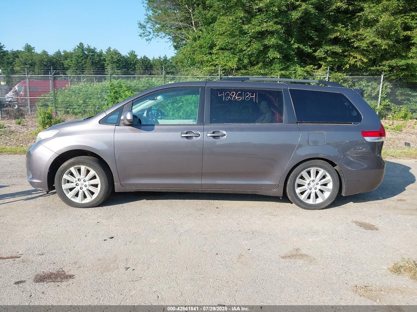 2012 Toyota Sienna Xle 7 Passenger VIN: 5TDDK3DC9CS036692 Lot: 42861841