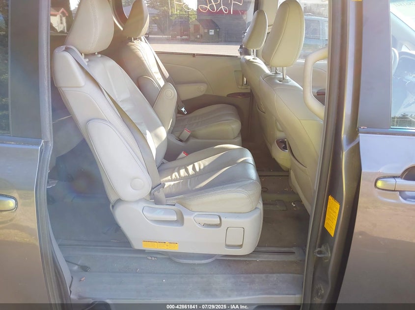 2012 Toyota Sienna Xle 7 Passenger VIN: 5TDDK3DC9CS036692 Lot: 42861841