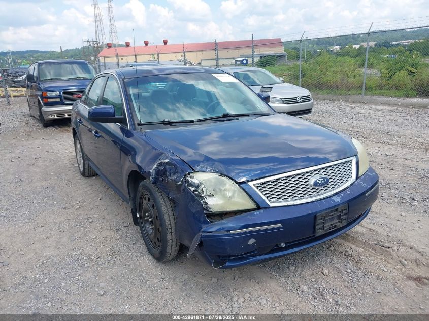 2007 Ford Five Hundred Sel VIN: 1FAHP27177G149554 Lot: 42861871