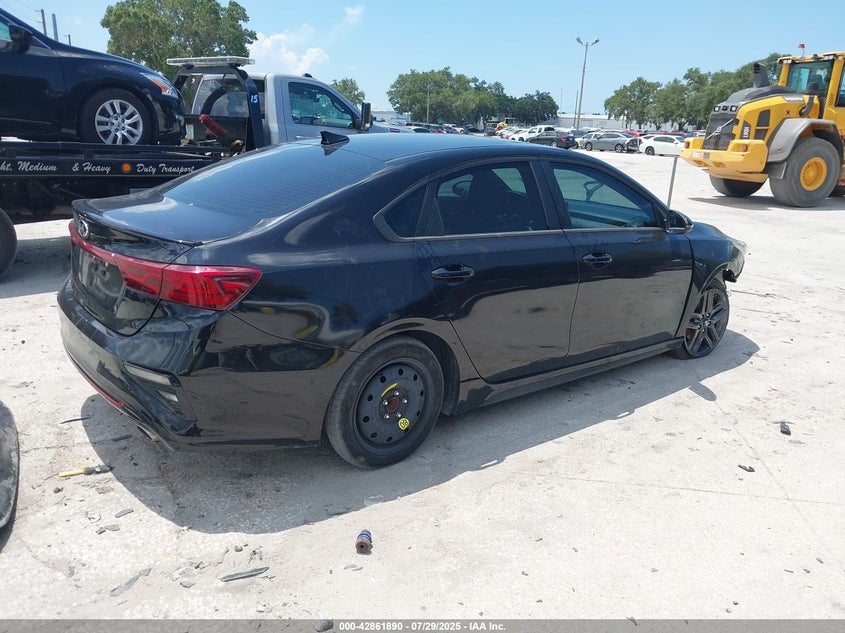 VIN 3KPF34AD1ME329135 2021 KIA FORTE GT-LINE