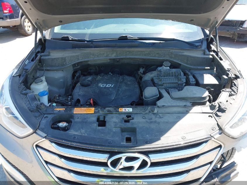 2014 Hyundai Santa Fe Sport 2.4L VIN: 5XYZU3LBXEG224016 Lot: 42862124