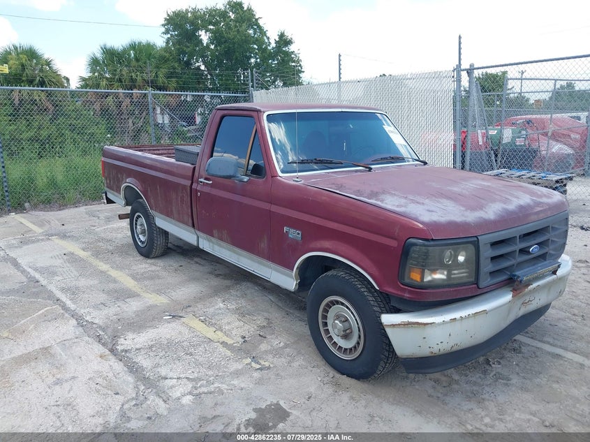 1FTEF15Y7TLA59719 1996 Ford F150 auction photo 1