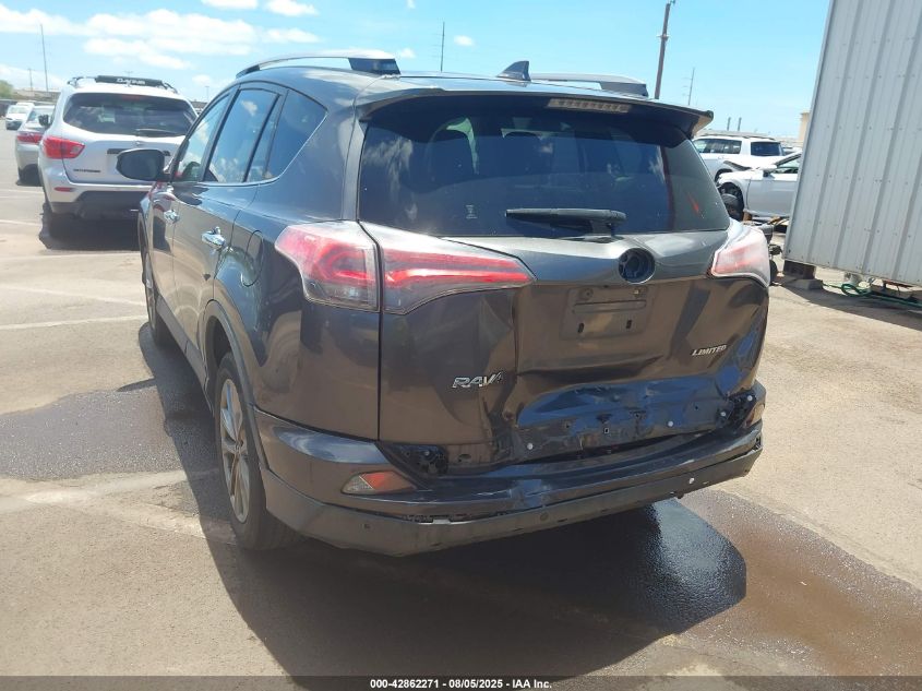 2017 Toyota Rav4 Limited/Platinum VIN: JTMYFREV9HJ706495 Lot: 42862271