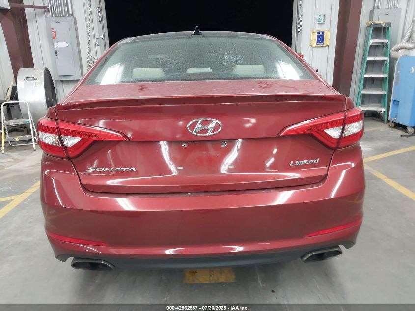 2016 Hyundai Sonata Limited VIN: 5NPE34AF3GH413227 Lot: 42862557