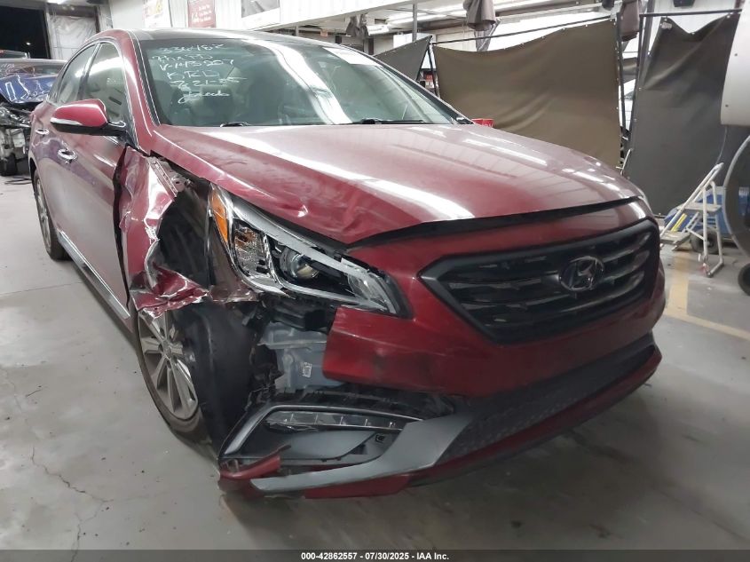 2016 Hyundai Sonata Limited VIN: 5NPE34AF3GH413227 Lot: 42862557