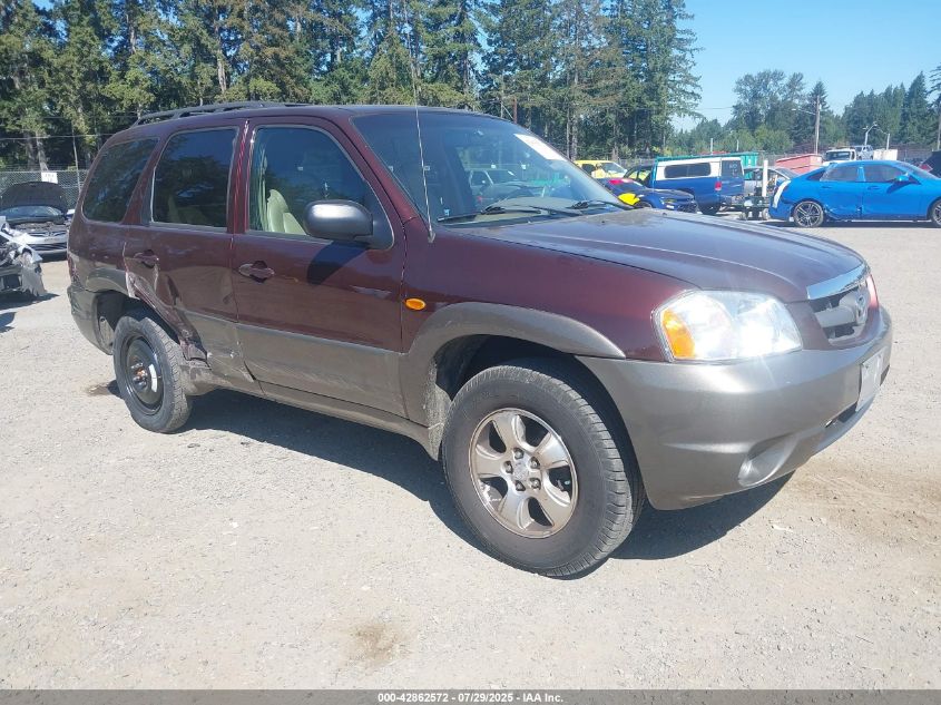 2001 Mazda Tribute Es V6/Lx V6 VIN: 4F2CU08141KM11454 Lot: 42862572