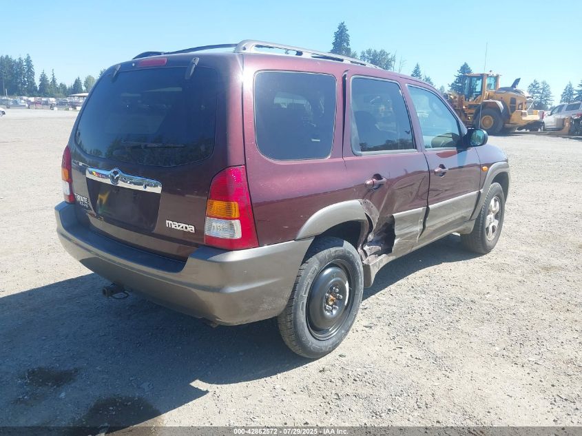 2001 Mazda Tribute Es V6/Lx V6 VIN: 4F2CU08141KM11454 Lot: 42862572