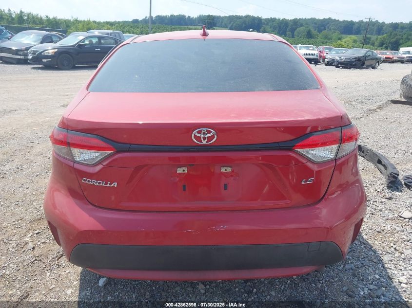 2020 Toyota Corolla Le VIN: 5YFEPRAE5LP102646 Lot: 42862598