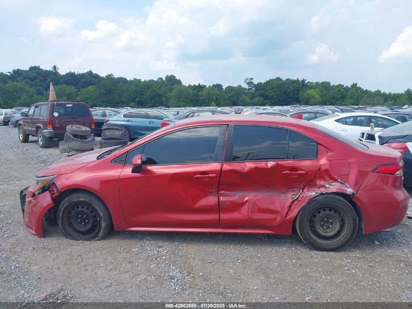 2020 Toyota Corolla Le VIN: 5YFEPRAE5LP102646 Lot: 42862598