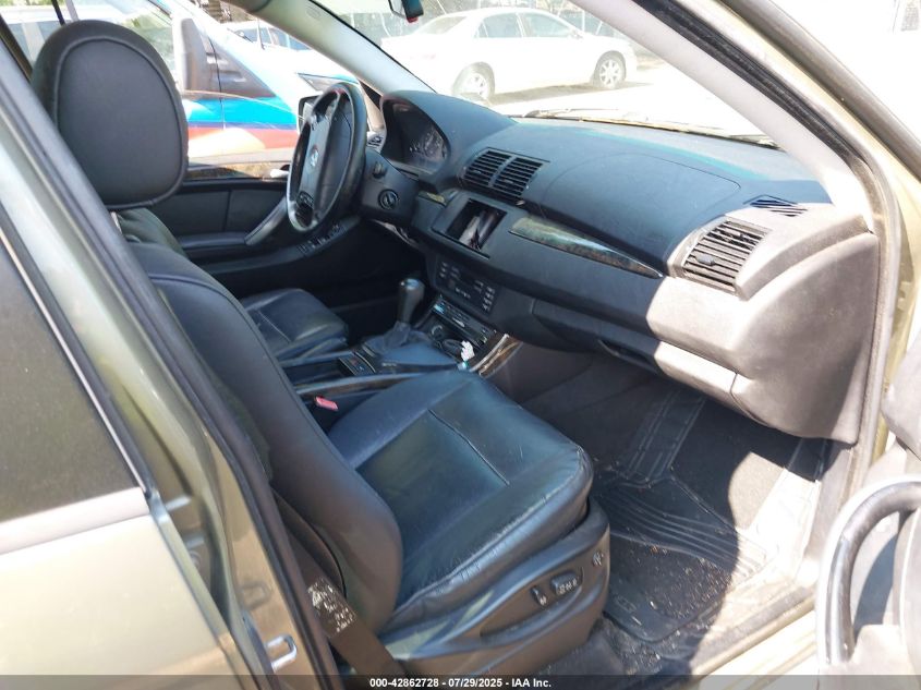 2005 BMW X5 3.0I VIN: 5UXFA13585LY04569 Lot: 42862728