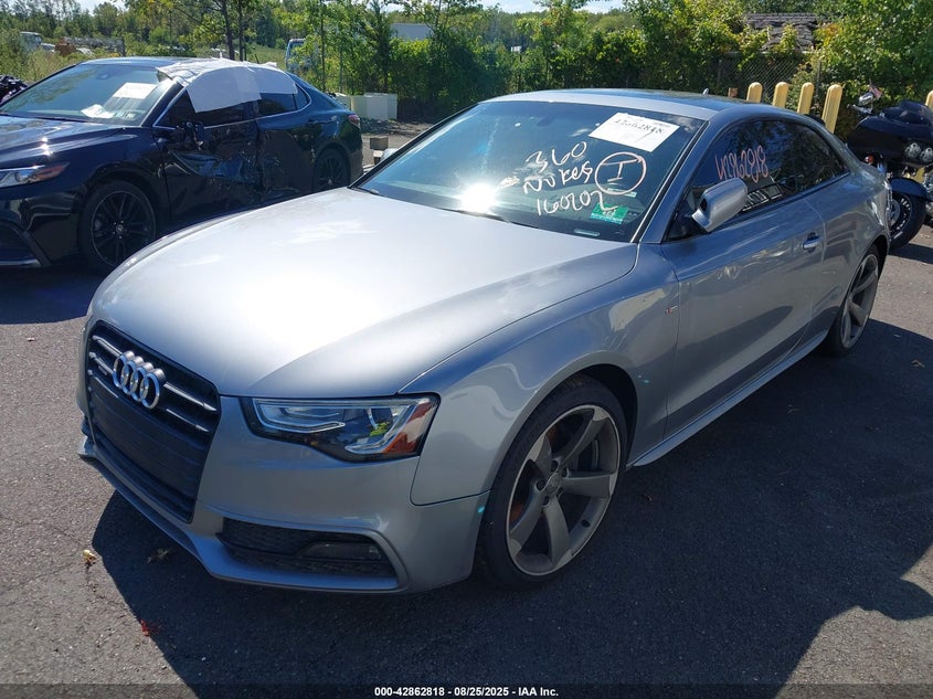 Vin: waumfafr2fa043959, lot: 43356403, audi a5 2.0t premium 20152