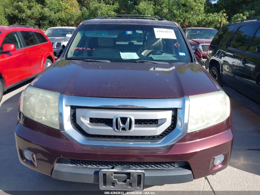 2011 Honda Pilot Touring VIN: 5FNYF3H90BB030206 Lot: 43097763