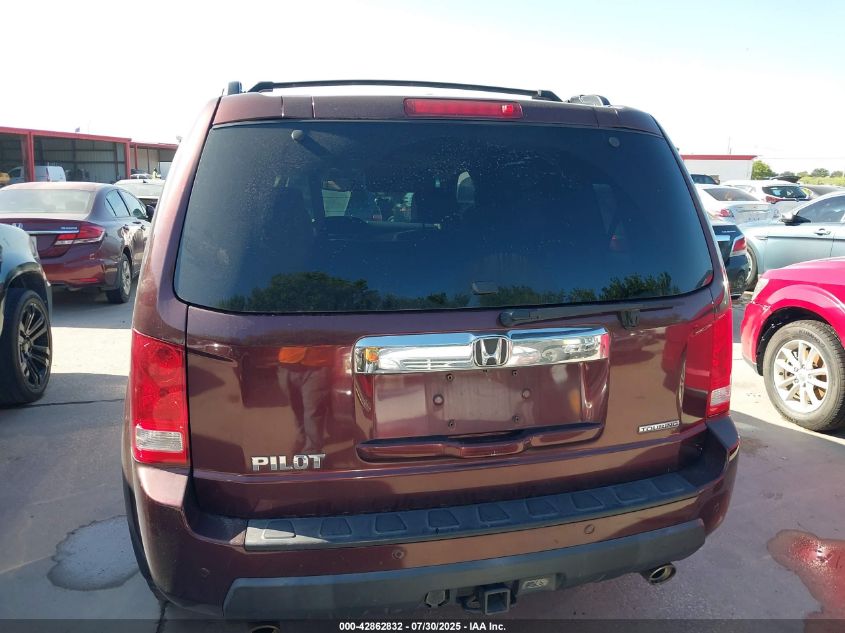 2011 Honda Pilot Touring VIN: 5FNYF3H90BB030206 Lot: 43097763