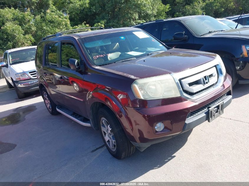 2011 Honda Pilot Touring VIN: 5FNYF3H90BB030206 Lot: 43097763