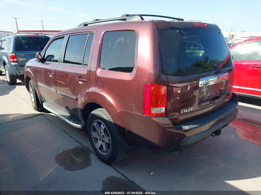 2011 Honda Pilot Touring VIN: 5FNYF3H90BB030206 Lot: 43097763