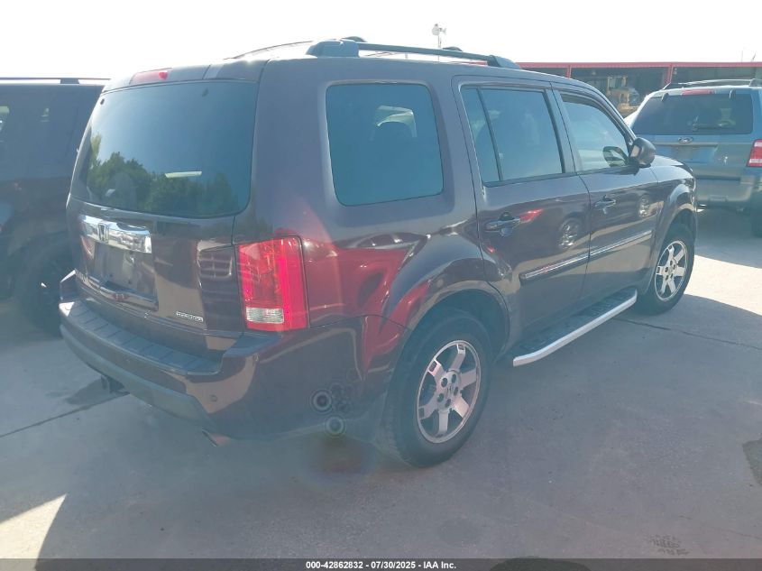 2011 Honda Pilot Touring VIN: 5FNYF3H90BB030206 Lot: 43097763