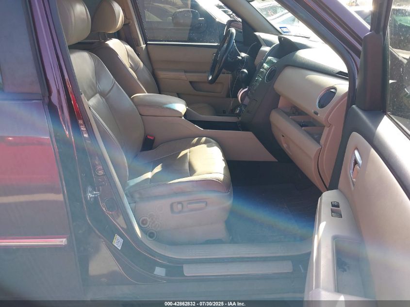 2011 Honda Pilot Touring VIN: 5FNYF3H90BB030206 Lot: 43097763