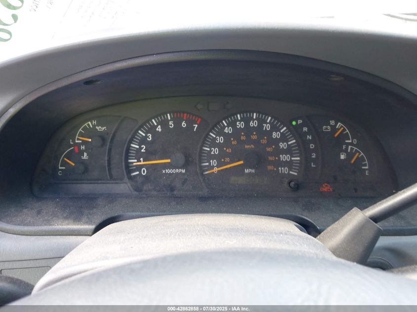 2001 Toyota Tundra Sr5 V8 VIN: 5TBRT34101S145355 Lot: 42862858