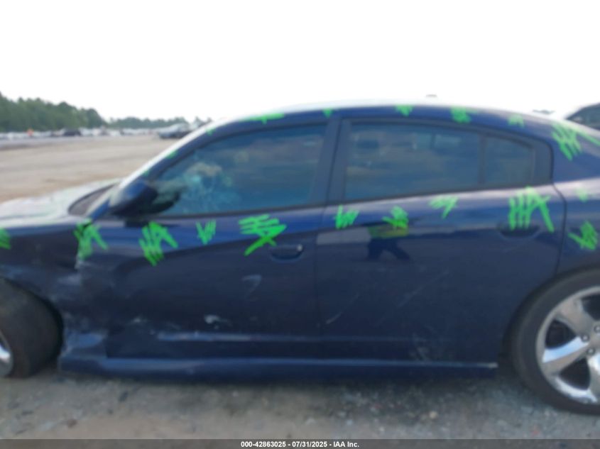 2014 Dodge Charger Sxt VIN: 2C3CDXHG4EH337936 Lot: 42863025