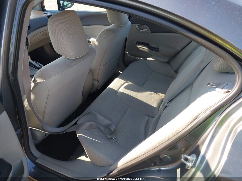 2012 Honda Civic Hf VIN: 2HGFB2F60CH550697 Lot: 42863042