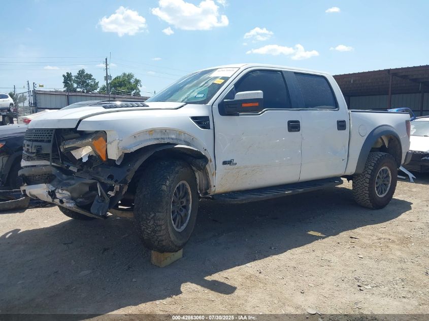 2011 Ford F-150 Svt Raptor VIN: 1FTFW1R67BFB58213 Lot: 42863060