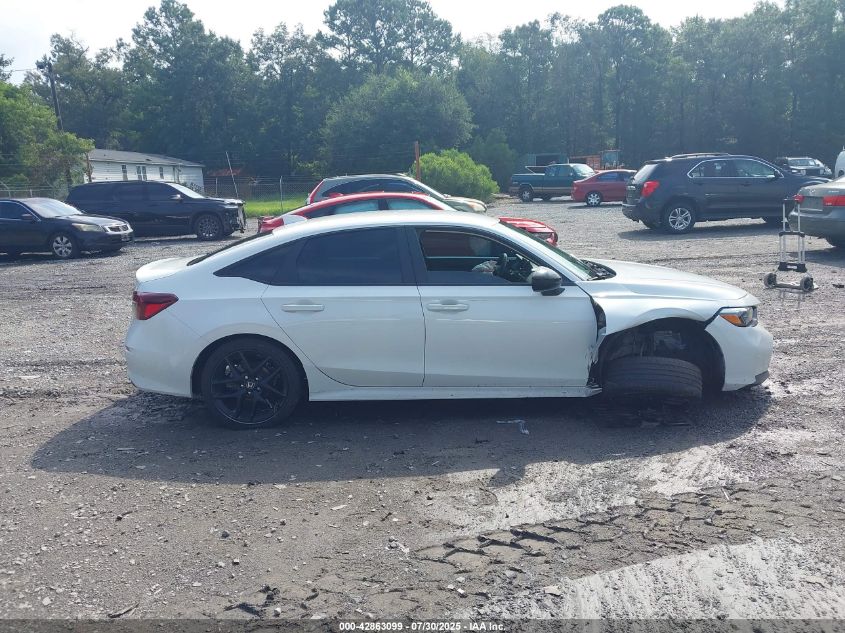 2025 Honda Civic Sport VIN: 2HGFE2F57SH500960 Lot: 42863099