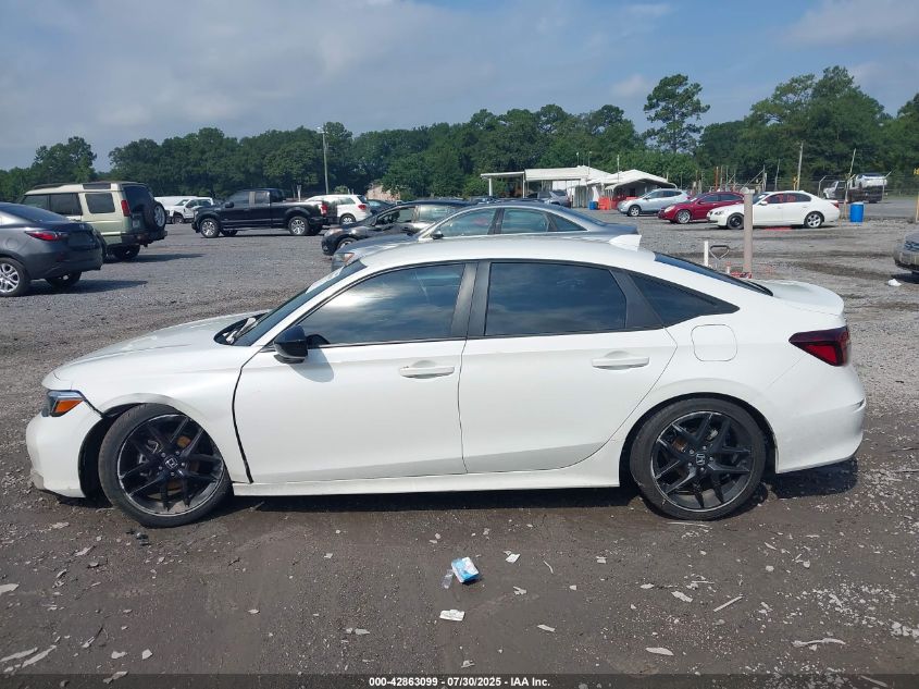 2025 Honda Civic Sport VIN: 2HGFE2F57SH500960 Lot: 42863099