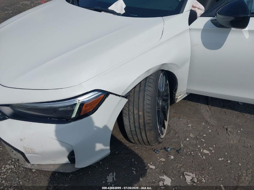 2025 Honda Civic Sport VIN: 2HGFE2F57SH500960 Lot: 42863099