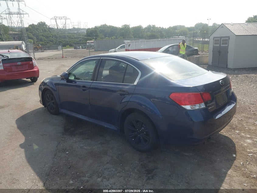 2011 Subaru Legacy 2.5I Premium VIN: 4S3BMBG68B3227750 Lot: 42863307