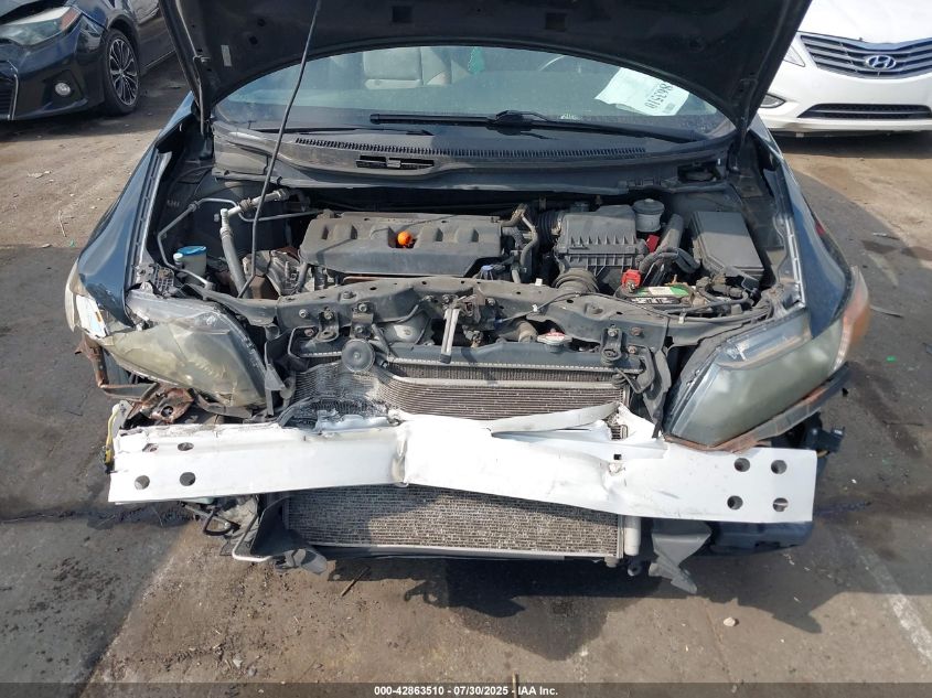 2012 Honda Civic Lx VIN: 2HGFG3B56CH510645 Lot: 42863510