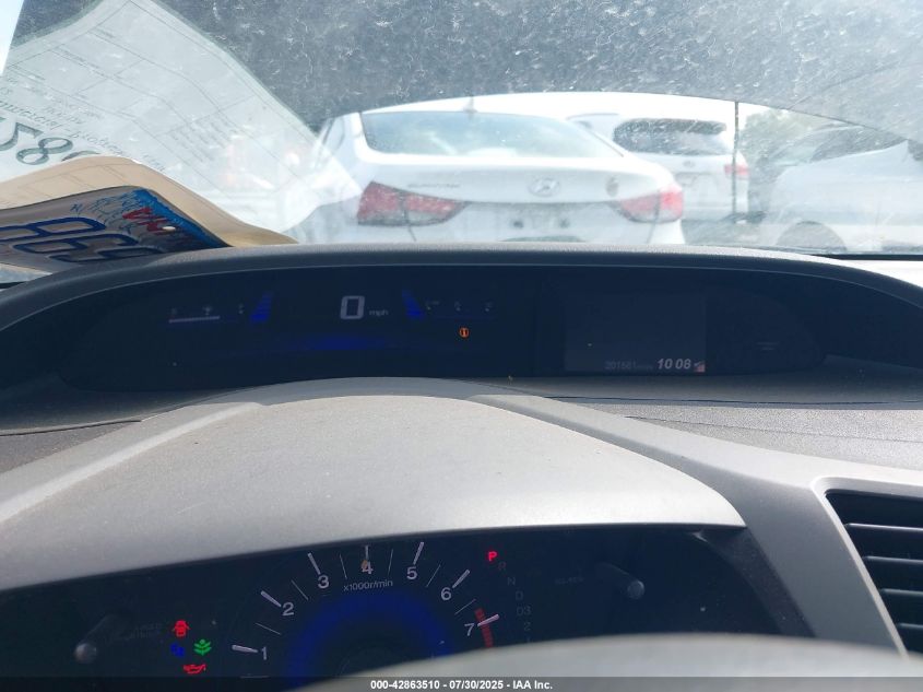 2012 Honda Civic Lx VIN: 2HGFG3B56CH510645 Lot: 42863510