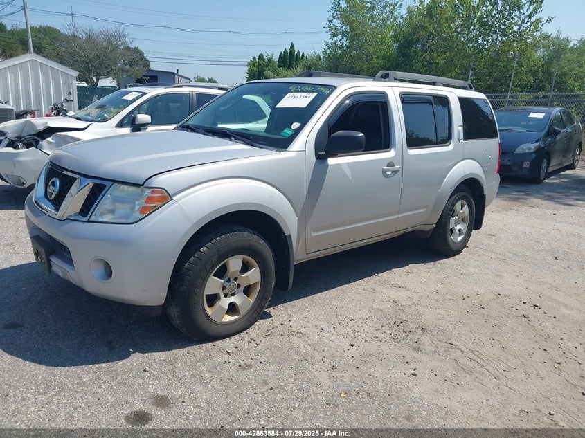 2012 Nissan Pathfinder S VIN: 5N1AR1NB9CC608818 Lot: 42863584