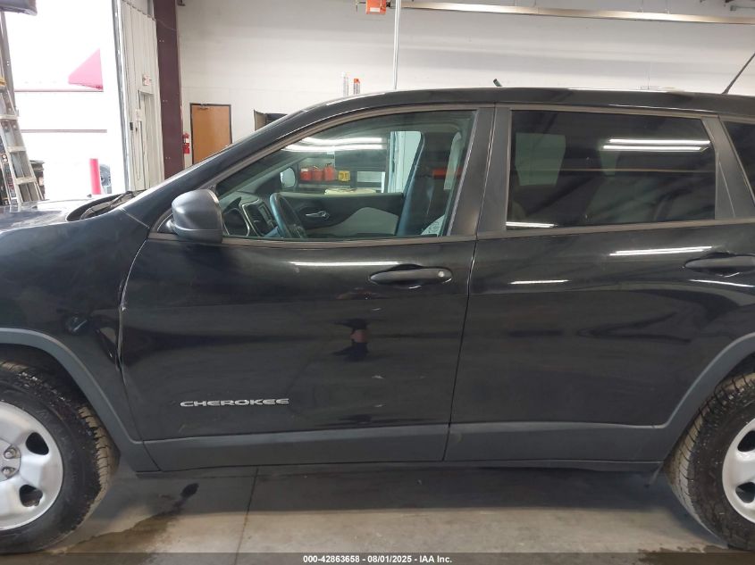 2016 Jeep Cherokee Sport VIN: 1C4PJMAB2GW266940 Lot: 42863658