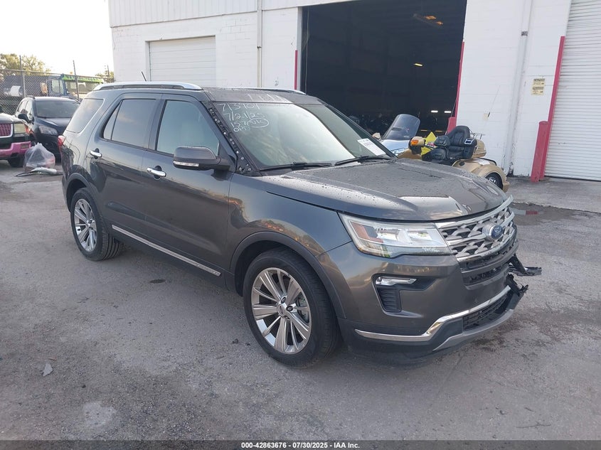 1FM5K7F88KGB41331 2019 Ford Explorer Limited auction photo 1