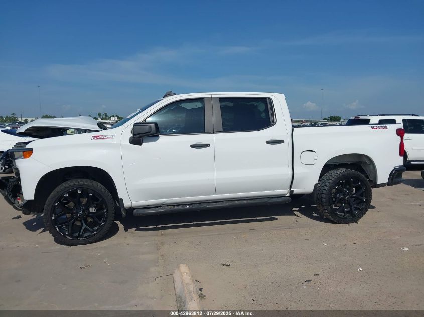 2021 Chevrolet Silverado 1500 4Wd Short Bed Custom Trail Boss VIN: 3GCPYCEL8MG310765 Lot: 42863812