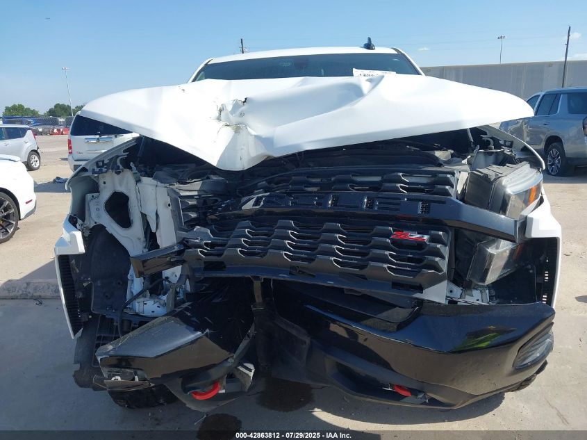 2021 Chevrolet Silverado 1500 4Wd Short Bed Custom Trail Boss VIN: 3GCPYCEL8MG310765 Lot: 42863812