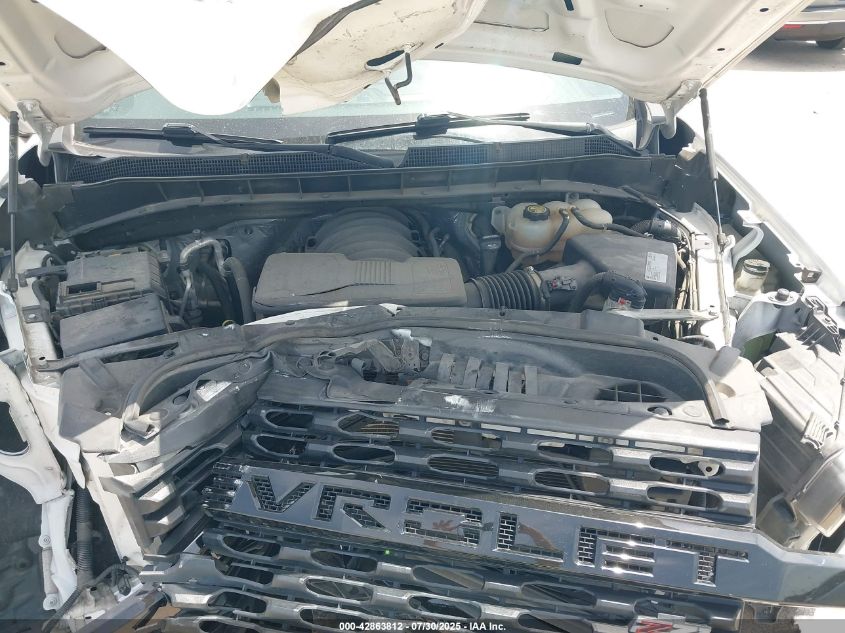 2021 Chevrolet Silverado 1500 4Wd Short Bed Custom Trail Boss VIN: 3GCPYCEL8MG310765 Lot: 42863812