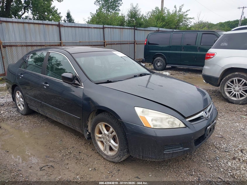 1HGCM56717A025451 2007 Honda Accord 2.4 Ex auction photo 1
