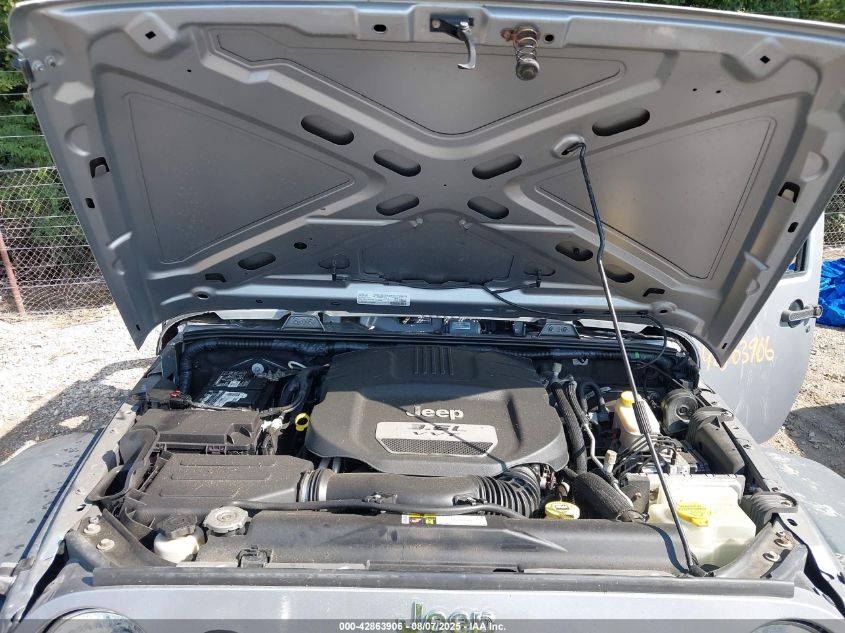 2016 Jeep Wrangler Unlimited Sport VIN: 1C4BJWDG5GL243201 Lot: 42863906