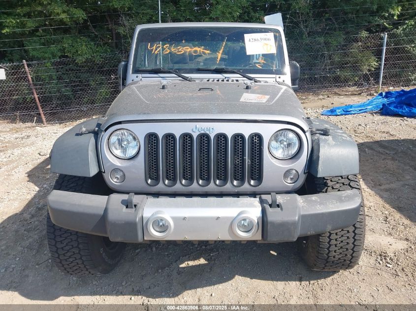 2016 Jeep Wrangler Unlimited Sport VIN: 1C4BJWDG5GL243201 Lot: 42863906