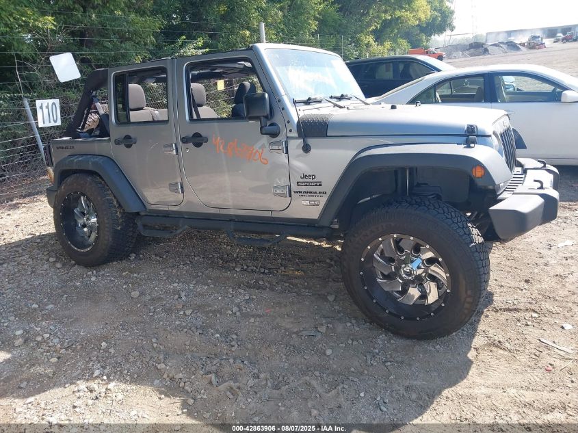 2016 Jeep Wrangler Unlimited Sport VIN: 1C4BJWDG5GL243201 Lot: 42863906