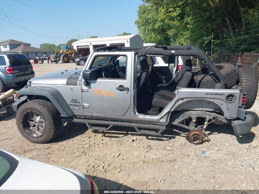 2016 Jeep Wrangler Unlimited Sport VIN: 1C4BJWDG5GL243201 Lot: 42863906