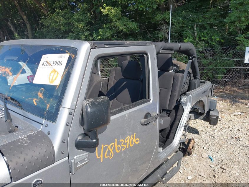 2016 Jeep Wrangler Unlimited Sport VIN: 1C4BJWDG5GL243201 Lot: 42863906