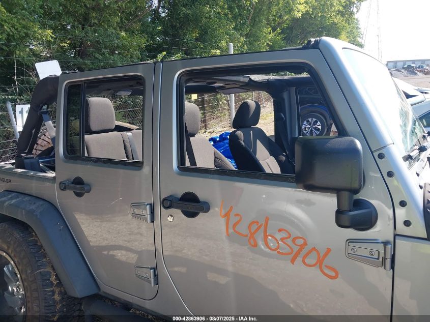 2016 Jeep Wrangler Unlimited Sport VIN: 1C4BJWDG5GL243201 Lot: 42863906